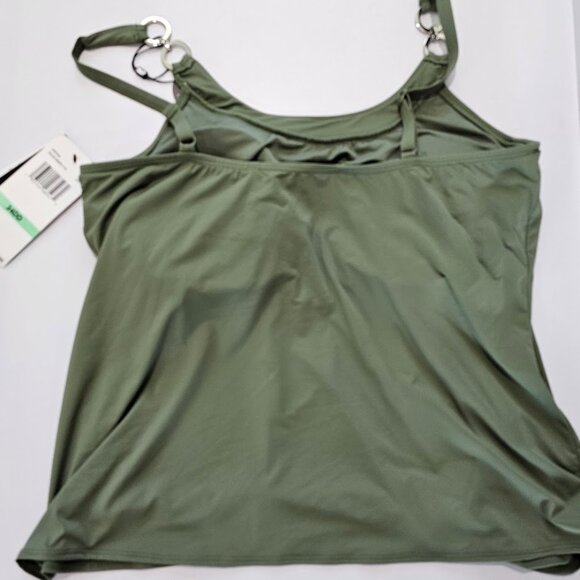 Coco Reef Classic Solids Ultra-Fit Underwire Tankini Top 34DD - Picture 9 of 13